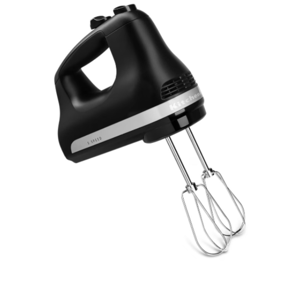 KitchenAid Ultra Power Plus 7 Speed Electronic Control Hand Mixer Black Onyx